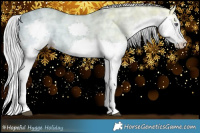 Horse Color:Silver Grullo Chinchilla Ice Splash 