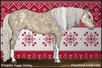 Horse Color:White Spotted Silver Smoky Grullo Tobiano 