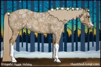 Horse Color:Chocolate Palomino Roan 