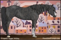Horse Color:Black  Brindle