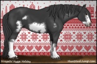 Horse Color:Black Frame 