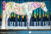 Horse Color:Chocolate Palomino Dun Sabino 