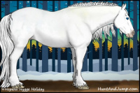 Horse Color:Gray Cremello Ice Dun Splash 