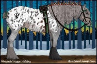 Horse Color:Brown Appaloosa Rabicano  and Brown Appaloosa Rabicano 