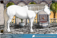 Horse Color:Smoky Black Pearl Splash Snowcap