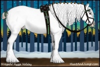 Horse Color:Liver Chestnut Tobiano Appaloosa