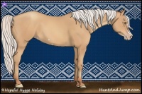 Horse Color:Silver Amber Champagne Frame 