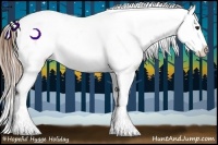 Horse Color:Brown Ice Pearl Appaloosa 