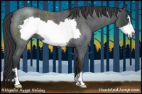 Horse Color:Blue Roan Frame 