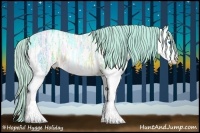 Horse Color:Watercolor Silver Brown Ice Splash 