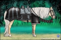 Horse Color:Silver Amber Cream Champagne Dun 