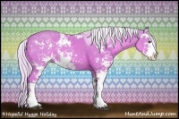 Horse Color:Watercolor Silver Bay Sabino 