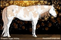 Horse Color:White Spotted Buckskin Pearl Splash 