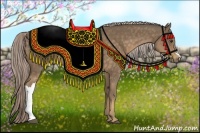 Horse Color:Chocolate Palomino 