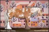 Horse Color:White Spotted Silver Bay Ice
