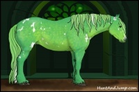 Horse Color:Watercolor White Spotted Liver Chestnut Sabino