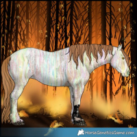 Horse Color:Brown Ice Pearl  and Brown Ice Pearl 