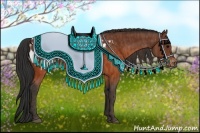 Horse Color:Brown Blanket Brindle