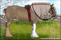 Horse Color:Chocolate Palomino 