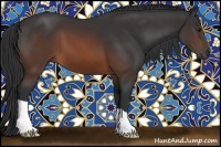 Horse Color:Brown 