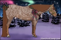 Horse Color:Red Ice Roan Sabino 