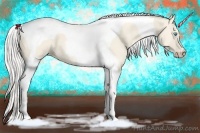 Horse Color:Silver Perlino Dun Tobiano 