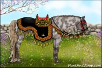 Horse Color:Liver Red Roan Appaloosa 