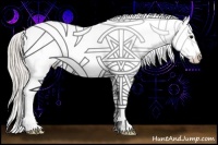 Horse Color:White Spotted Silver Brown Appaloosa 