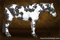 Horse Color:Liver Chestnut Frame Appaloosa 