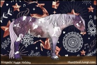 Horse Color:Watercolor White Spotted Silver Bay Ice