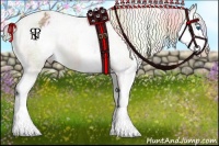 Horse Color:Nacre Chocolate Palomino Sabino Splash Varnish
