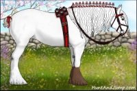 Horse Color:Liver Chestnut Sabino Blanket 
