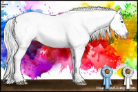 Horse Color:Gray Watercolor Sable Cream Champagne Pearl Dun Splash Appaloosa 