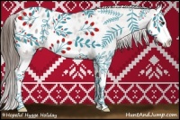 Horse Color:Liver Chestnut Splash Appaloosa 