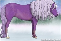 Horse Color:Watercolor Liver Chestnut 