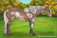 Horse Color:Silver Buckskin Ice 