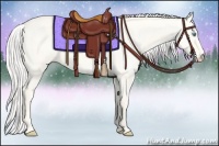 Horse Color:Silver Smoky Creme Dun 