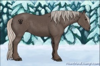 Horse Color:Silver Black 