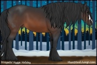 Horse Color:Brown 