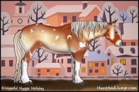 Horse Color:White Spotted Silver Bay Onyx Tobiano 