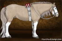 Horse Color:Chocolate Silver Grullo Roan Splash