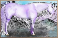 Horse Color:Watercolor Liver Red Ice Roan Sabino Splash Appaloosa  Brindle