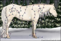 Horse Color:Silver Sable Cream Champagne Pearl 