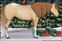 Horse Color:Bay Pearl Sabino Tobiano 