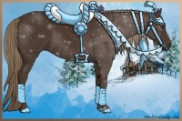 Horse Color:Liver Chestnut Rabicano 