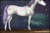 Horse Color:Painted Nacre Silver Brown Chinchilla Ice Onyx