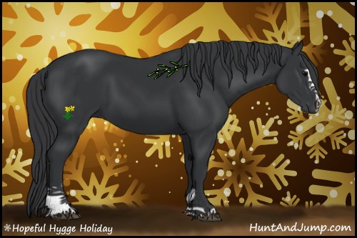 Horse Color:Black Sabino 