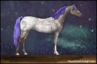 Horse Color:Painted Chocolate Silver Black Chinchilla Ice 