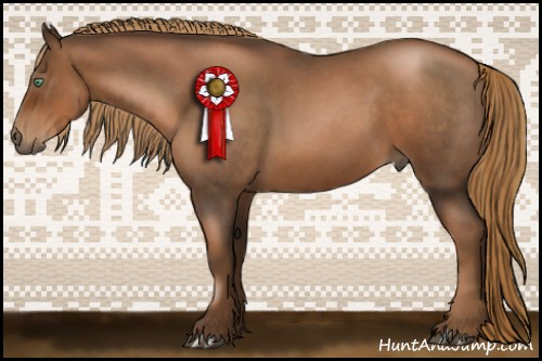 Horse Color:Gray Liver Red Roan Pearl 