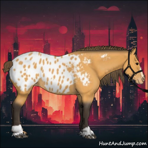 Horse Color:Buckskin Sabino Appaloosa Rabicano 